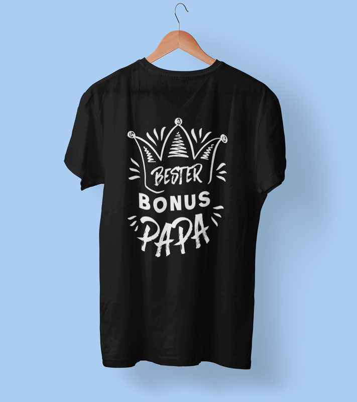 Super Geschenkidee für den Bonus Papa: Bester Bonus Papa T-Shirt