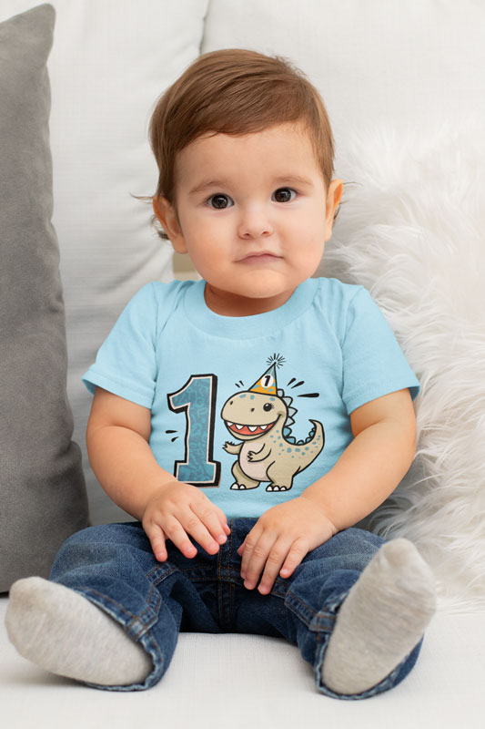 Süsses Baby T-Shirt zum 1. Geburtstag
