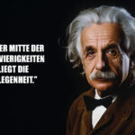 Zitate Zuversicht Optimismus - Albert Einstein
